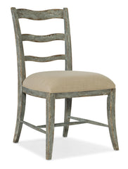 Alfresco La Riva Upholstered Seat Side Chair - 2 per carton/price ea - Sanctuary Home Furnishings (CA)*