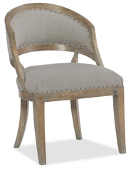Boheme Garnier Barrel Back Chair - 2 per carton/price ea - Sanctuary Home Furnishings (CA)*