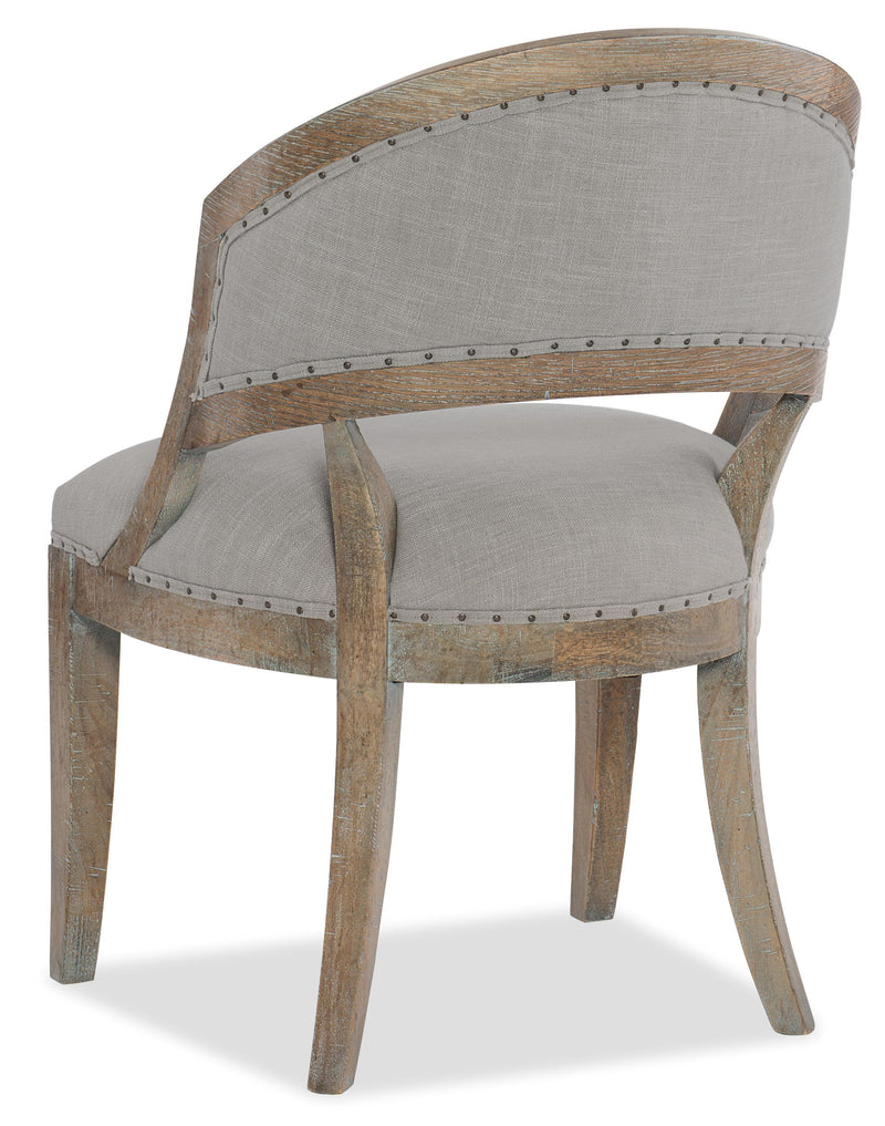 Boheme Garnier Barrel Back Chair - 2 per carton/price ea - Sanctuary Home Furnishings (CA)*