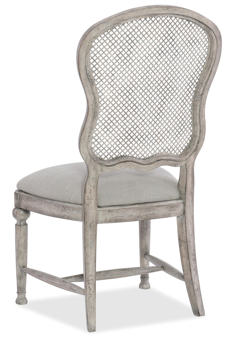 Boheme Gaston Metal Back Side Chair - 2 per carton/price ea - Sanctuary Home Furnishings (CA)*
