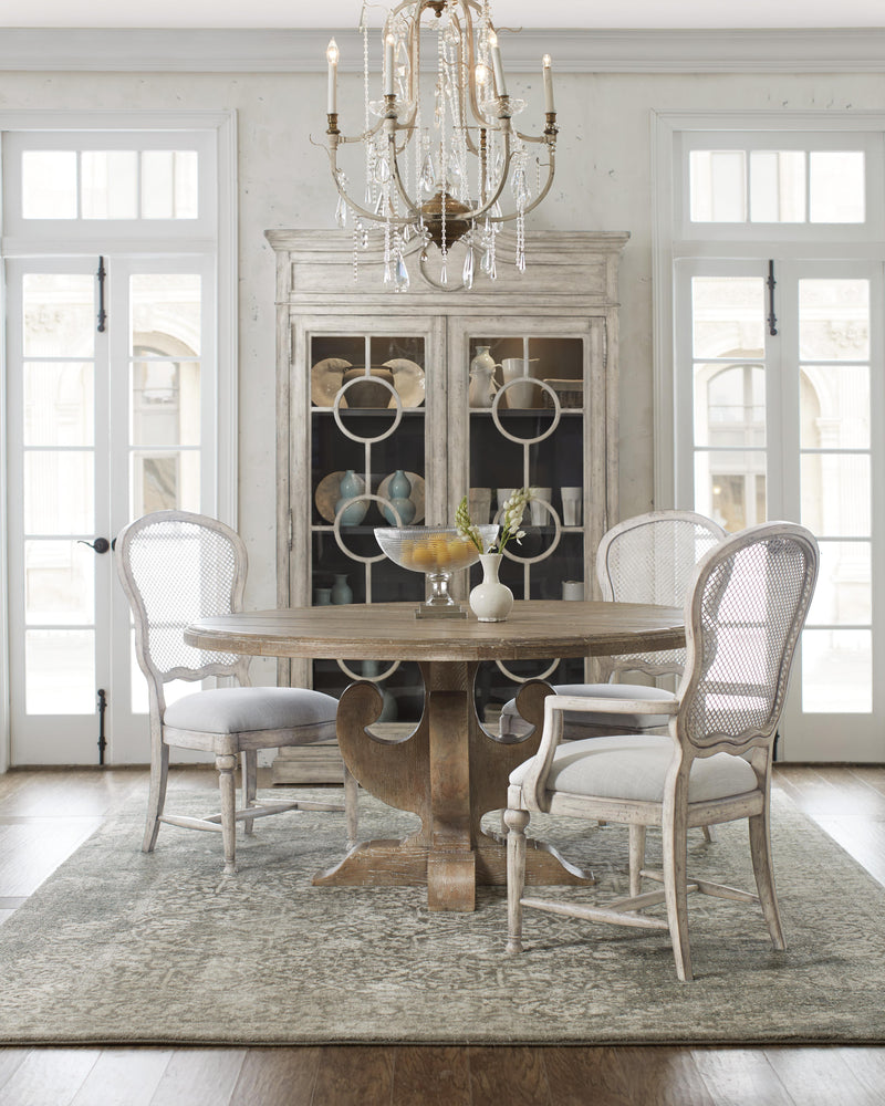 Boheme Gaston Metal Back Side Chair - 2 per carton/price ea - Sanctuary Home Furnishings (CA)*