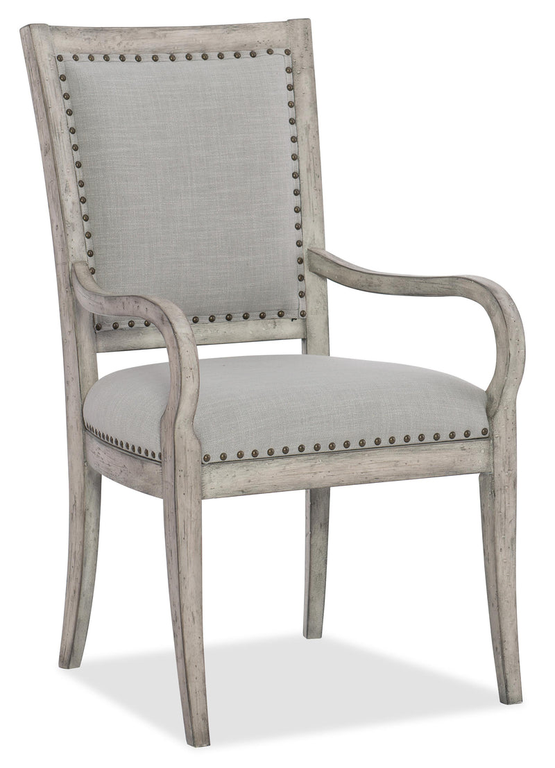 Boheme Vitton Upholstered Arm Chair - 2 per carton/price ea - Sanctuary Home Furnishings (CA)*