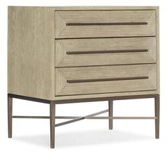 Cascade Three-Drawer Nightstand - 6120-90115-80