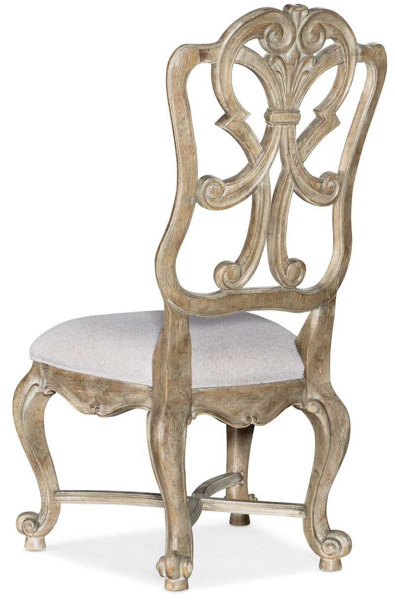 Castella Wood Back Side Chair - 2 per carton/price ea - Sanctuary Home Furnishings (CA)*