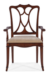 Charleston Upholstered Seat Arm Chair-2 per carton/price ea - 6750-75300-85 - Sanctuary Home Furnishings (CA)*