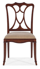 Charleston Upholstered Seat Side Chair-2 per carton/price ea - 6750-75310-85 - Sanctuary Home Furnishings (CA)*
