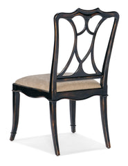 Charleston Upholstered Seat Side Chair-2 per carton/price ea - 6750-75310-97 - Sanctuary Home Furnishings (CA)*