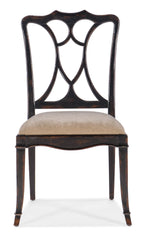 Charleston Upholstered Seat Side Chair-2 per carton/price ea - 6750-75310-97 - Sanctuary Home Furnishings (CA)*