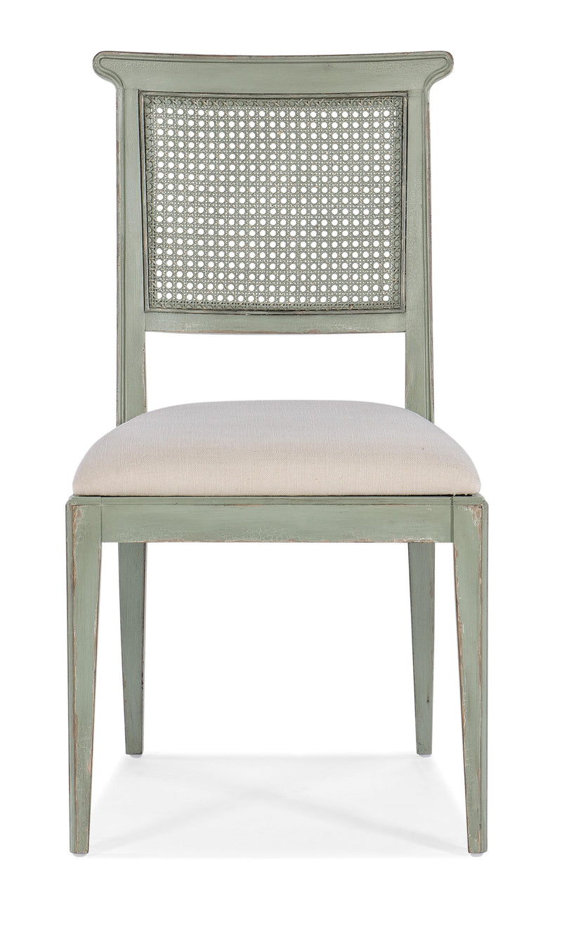Charleston Upholstered Seat Side Chair-2 per carton/price ea - 6750-75410-32 - Sanctuary Home Furnishings (CA)*