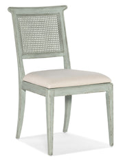 Charleston Upholstered Seat Side Chair-2 per carton/price ea - 6750-75410-40
