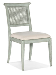 Charleston Upholstered Seat Side Chair-2 per carton/price ea - 6750-75410-40