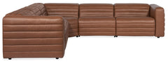 Chatelain 5-Piece Power Headrest Sectional with 2 Power Recliners - SS454-G5PS-088 - Sanctuary Home Furnishings (CA)*