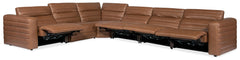 Chatelain 6-Piece Power Headrest Sectional with 2 Power Recliners - SS454-G6PS-088 - Sanctuary Home Furnishings (CA)*