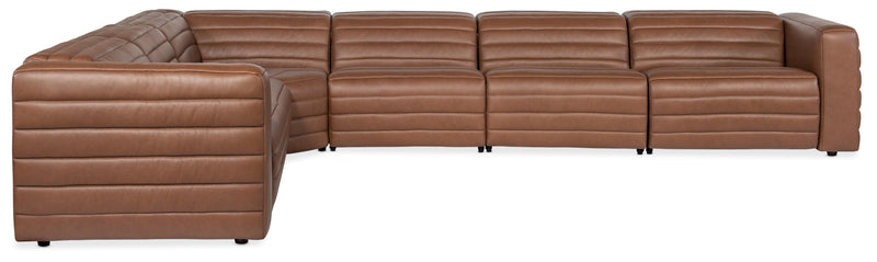 Chatelain 6-Piece Power Headrest Sectional with 2 Power Recliners - SS454-G6PS-088 - Sanctuary Home Furnishings (CA)*