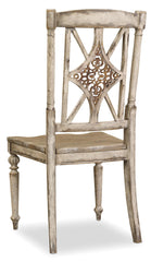 Chatelet Fretback Side Chair - 2 per carton/price ea - Sanctuary Home Furnishings (CA)*