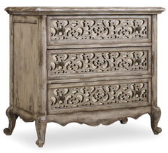 Chatelet Fretwork Nightstand - 5350-90016 - Sanctuary Home Furnishings (CA)*