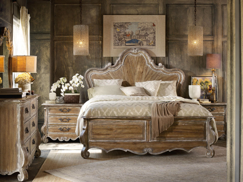 Chatelet King Wood Panel Bed