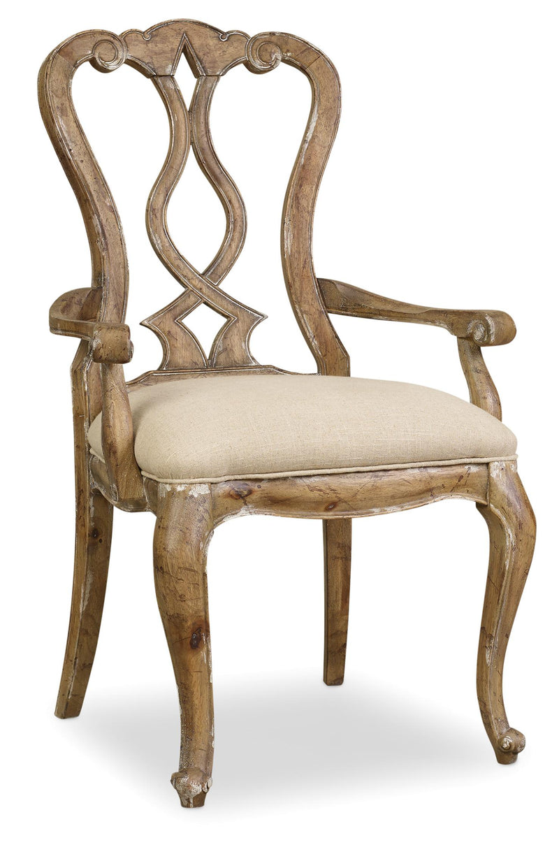 Chatelet Splatback Arm Chair - 2 per carton/price ea - 5300-75400 - Sanctuary Home Furnishings (CA)*