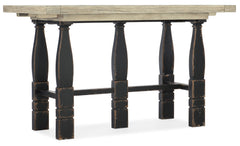 Ciao Bella Friendship Table- Flaky White/Black - Sanctuary Home Furnishings (CA)*