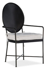 Ciao Bella Metal Arm Chair - 2 per carton/price ea - Sanctuary Home Furnishings (CA)*