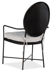 Ciao Bella Metal Arm Chair - 2 per carton/price ea - Sanctuary Home Furnishings (CA)*