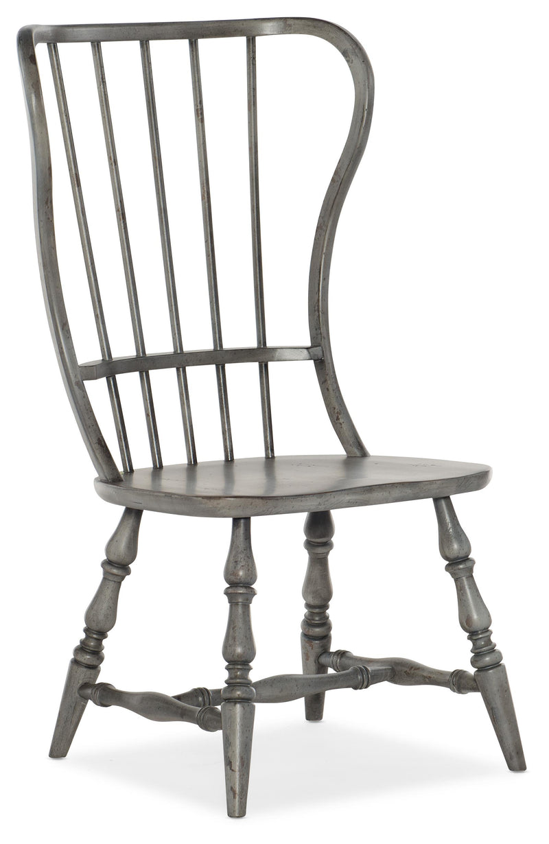 Ciao Bella Spindle Back Side Chair - 2 per carton/price ea - Sanctuary Home Furnishings (CA)*