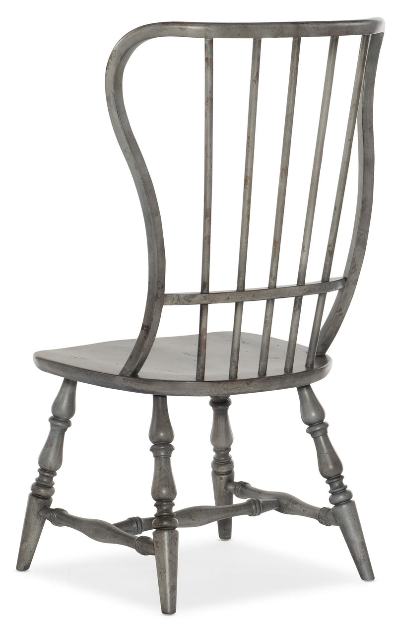 Ciao Bella Spindle Back Side Chair - 2 per carton/price ea - Sanctuary Home Furnishings (CA)*