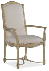 Ciao Bella Upholstered Back Arm Chair - 2 per carton/price ea - 5805-75300-85 - Sanctuary Home Furnishings (CA)*