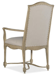 Ciao Bella Upholstered Back Arm Chair - 2 per carton/price ea - 5805-75300-85 - Sanctuary Home Furnishings (CA)*
