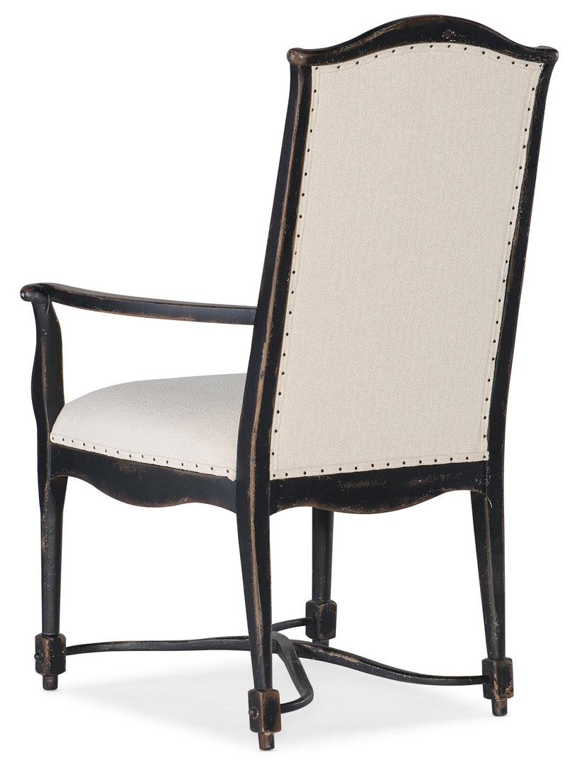 Ciao Bella Upholstered Back Arm Chair - 2 per carton/price ea - 5805-75300-99 - Sanctuary Home Furnishings (CA)*