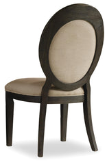 Corsica Oval Back Side Chair - 2 per carton/price ea - Sanctuary Home Furnishings (CA)*