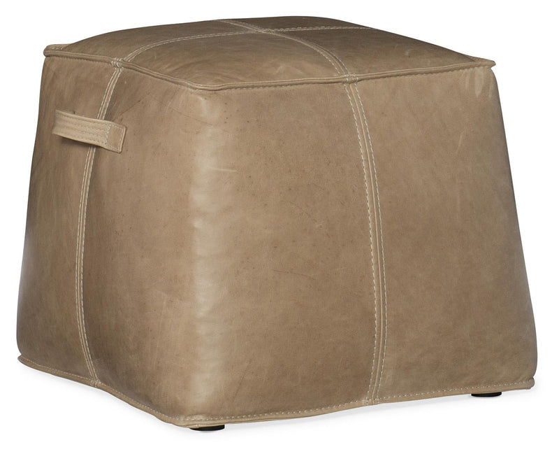 Dizzy Small Leather Ottoman - CO478-084 image