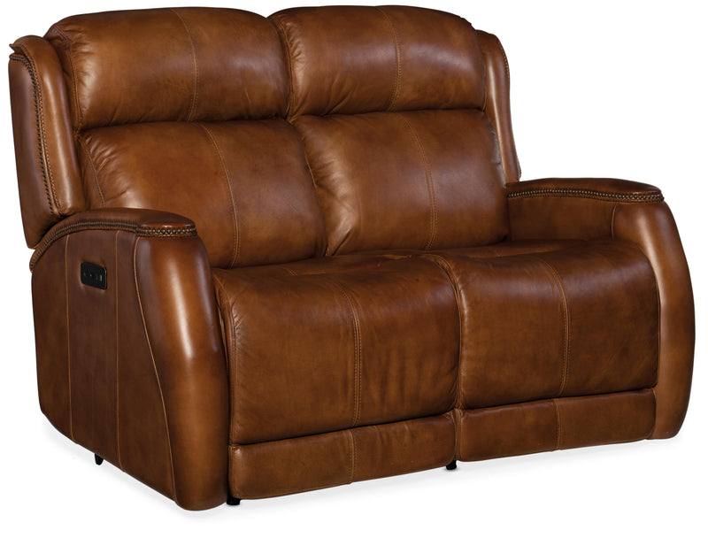 Emerson Power Recliner Loveseat w/ Power Headrest image