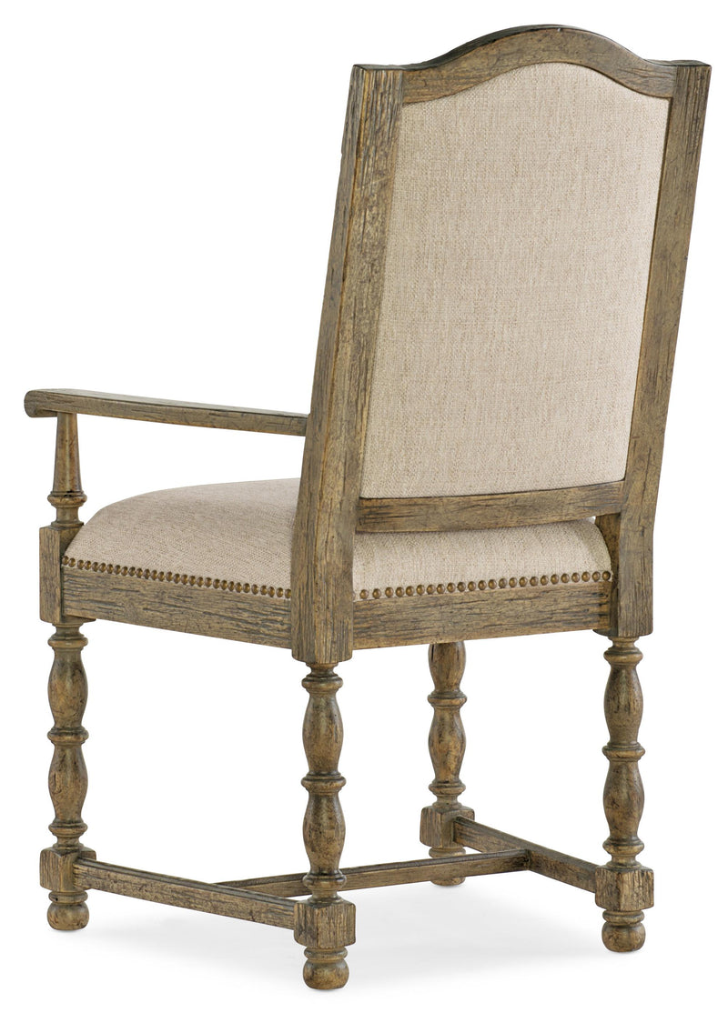 La Grange Kruschel Square Back Arm Chair - 2 per carton/price ea - Sanctuary Home Furnishings (CA)*