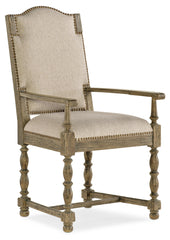 La Grange Kruschel Square Back Arm Chair - 2 per carton/price ea - Sanctuary Home Furnishings (CA)*