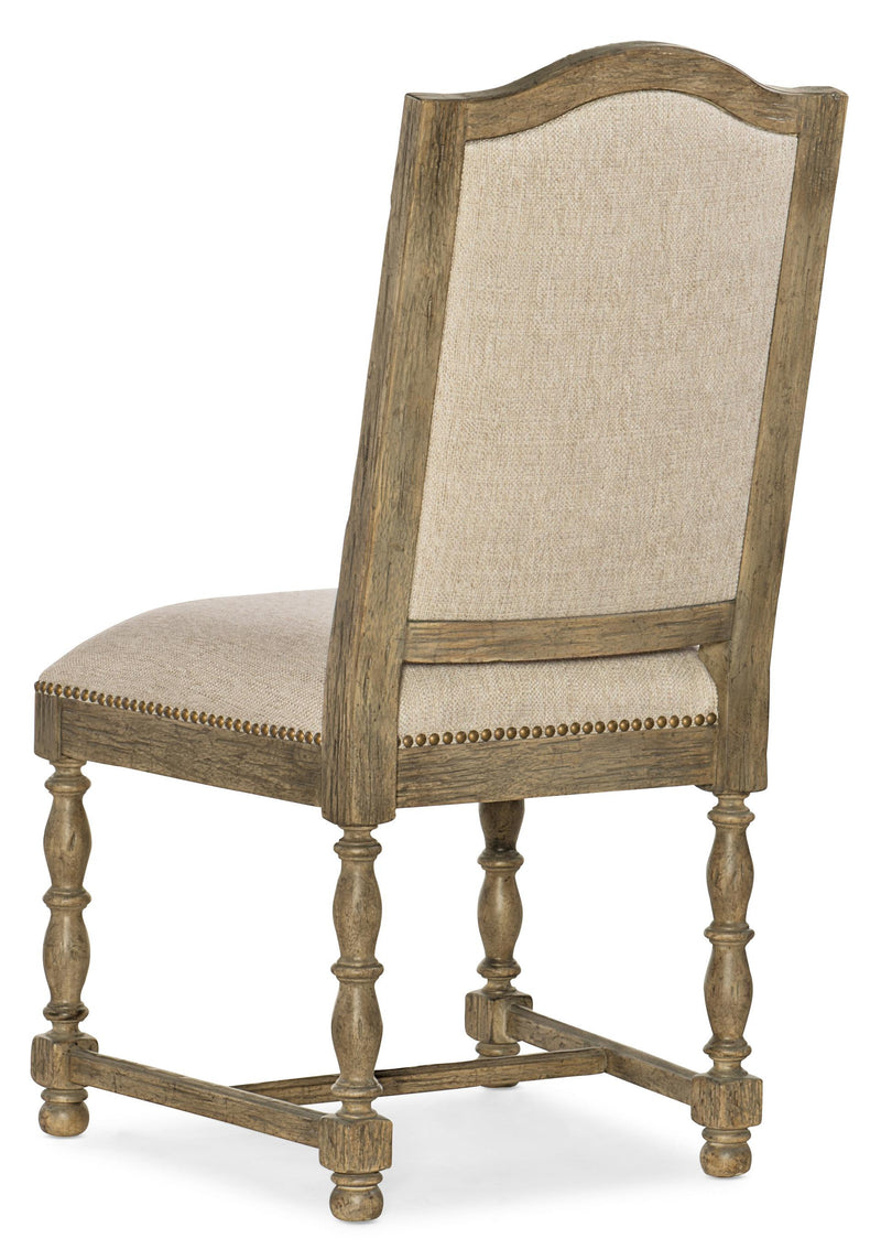 La Grange Kruschel Square Back Side Chair - 2 per carton/price ea - Sanctuary Home Furnishings (CA)*