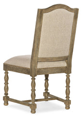 La Grange Kruschel Square Back Side Chair - 2 per carton/price ea - Sanctuary Home Furnishings (CA)*