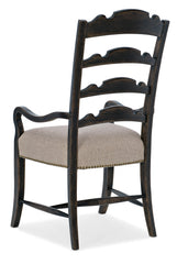 La Grange Twin Sisters Ladderback Arm Chair - 2 per carton/price ea