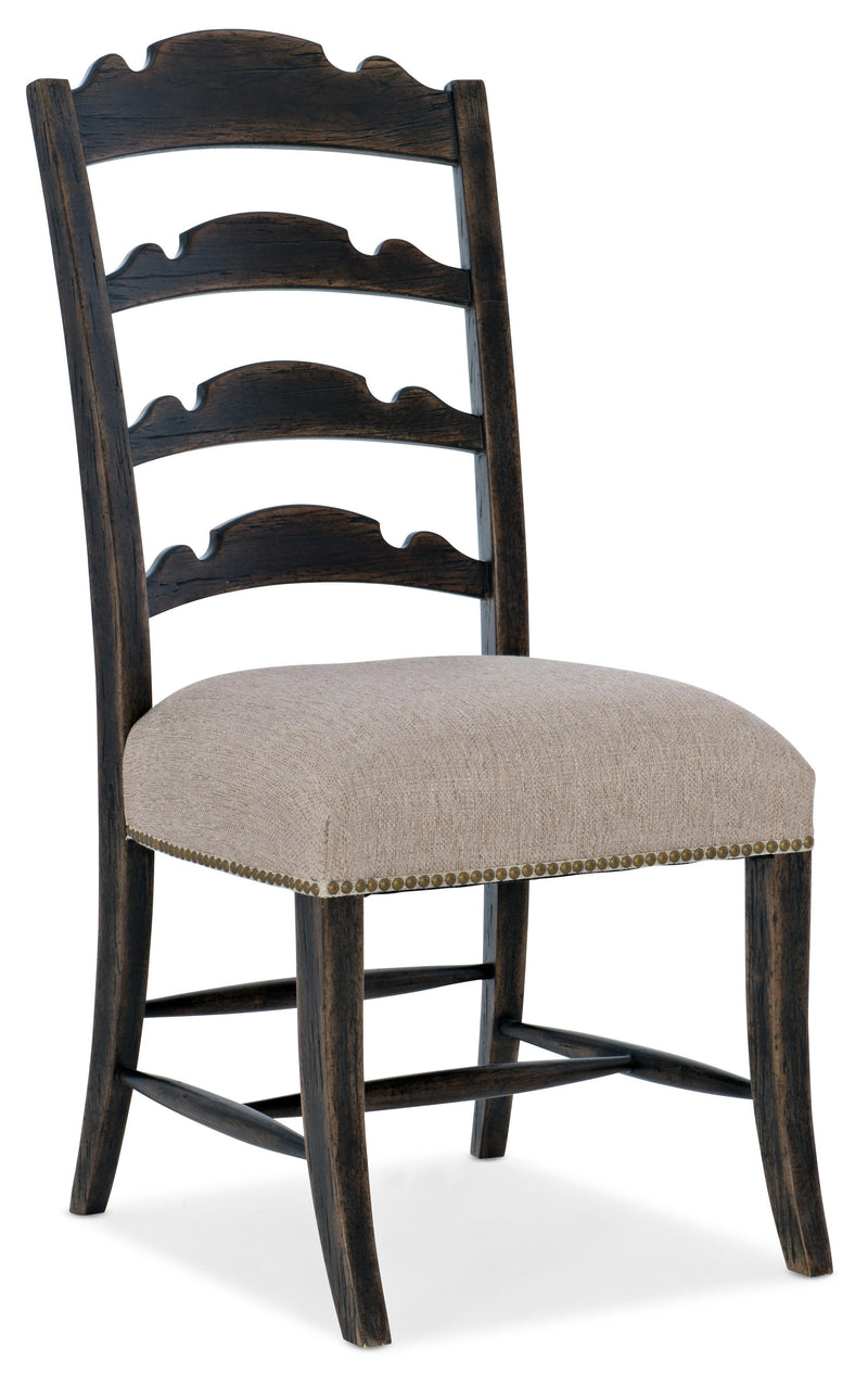 La Grange Twin Sisters Ladderback Side Chair - 2 per carton/price ea - Sanctuary Home Furnishings (CA)*