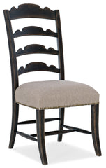 La Grange Twin Sisters Ladderback Side Chair - 2 per carton/price ea