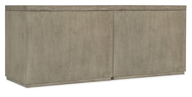 Linville Falls 72" Credenza with Lateral File and Open Desk Cabinet