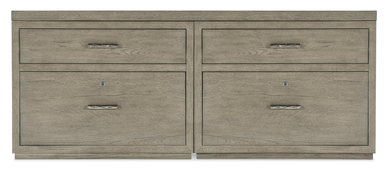 Linville Falls 72" Credenza with Two Lateral Files