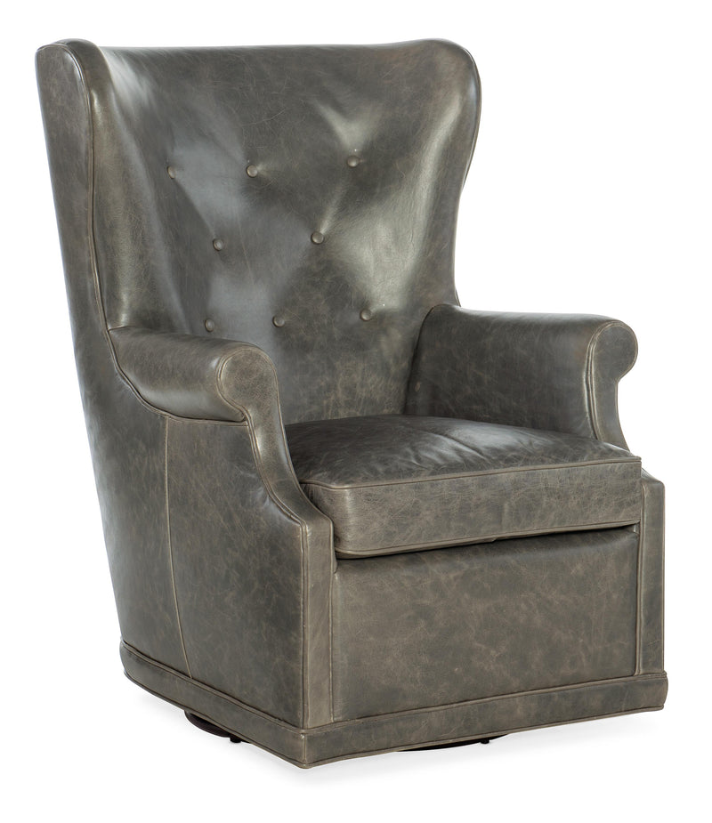 Mai Wing Swivel Club Chair - CC536-SW-091 image