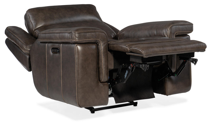 Montel Lay Flat Power Recliner with Power Headrest & Lumbar - SS705-PHL1-095 - Sanctuary Home Furnishings (CA)*