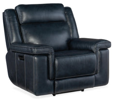 Montel Lay Flat Power Recliner with Power Headrest & Lumbar - SS705-PHL1-047 image