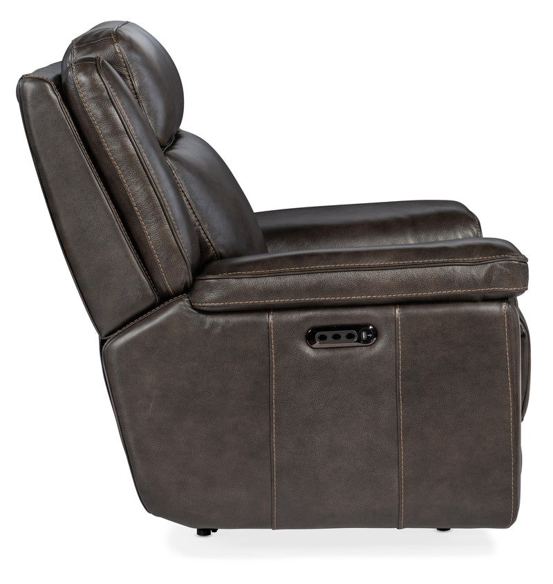 Montel Lay Flat Power Recliner with Power Headrest & Lumbar - SS705-PHL1-095 - Sanctuary Home Furnishings (CA)*