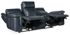 Montel Lay Flat Power Sofa with Power Headrest & Lumbar - SS705-PHL3-047