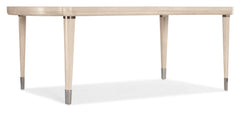 Nouveau Chic Rectangle Dining Table w/1-22in Leaf