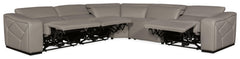 Opal 5 Piece Sectional with 2 Power Recliners & Power Headrest