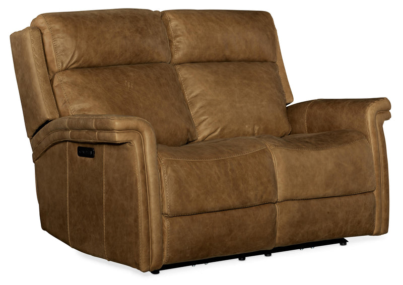 Poise Power Recliner Loveseat w/ Power Headrest image